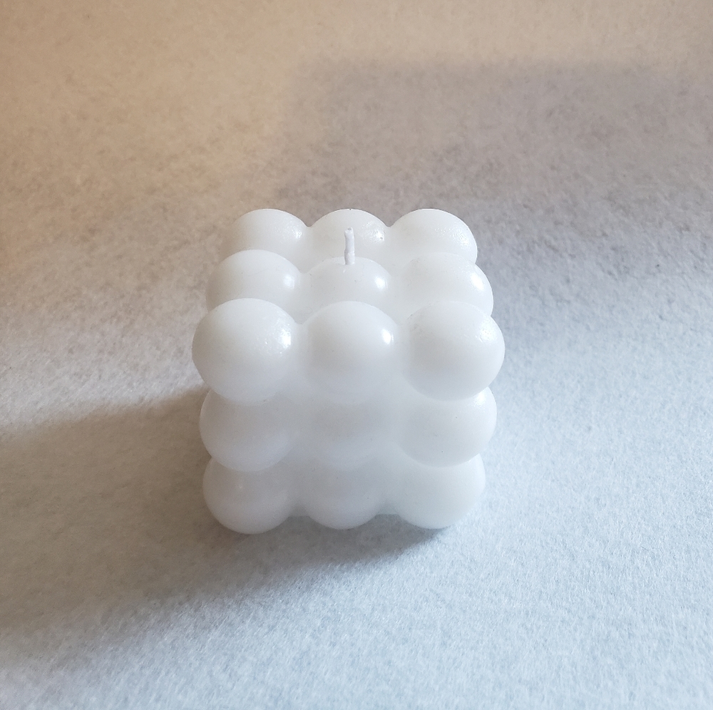 Scented Bubble Cube Candle